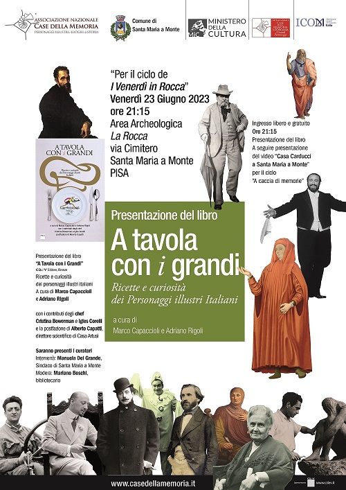 A tavola con i Grandi presenentazione Santa Maria a Monte