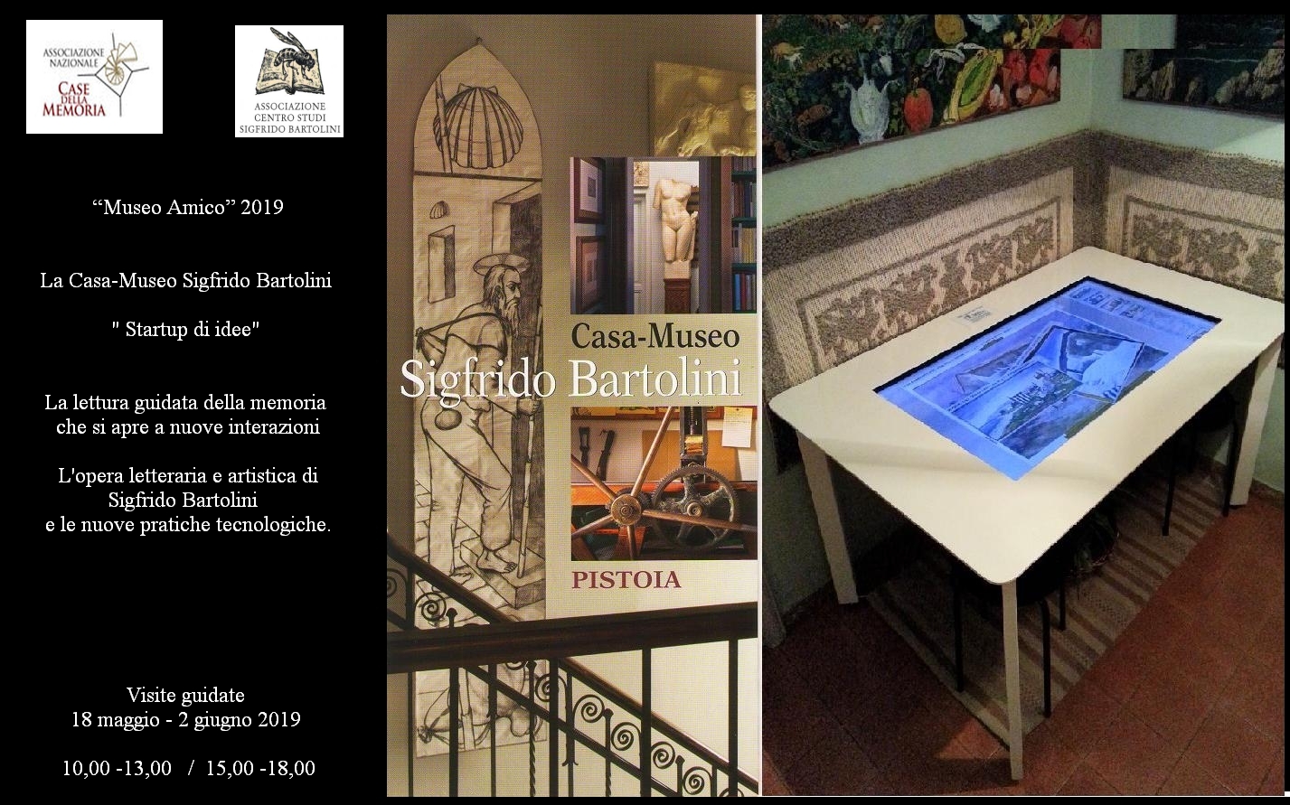 Casa Museo Sigfrido Bartolini Tavolo interattivo Touchscreen 3