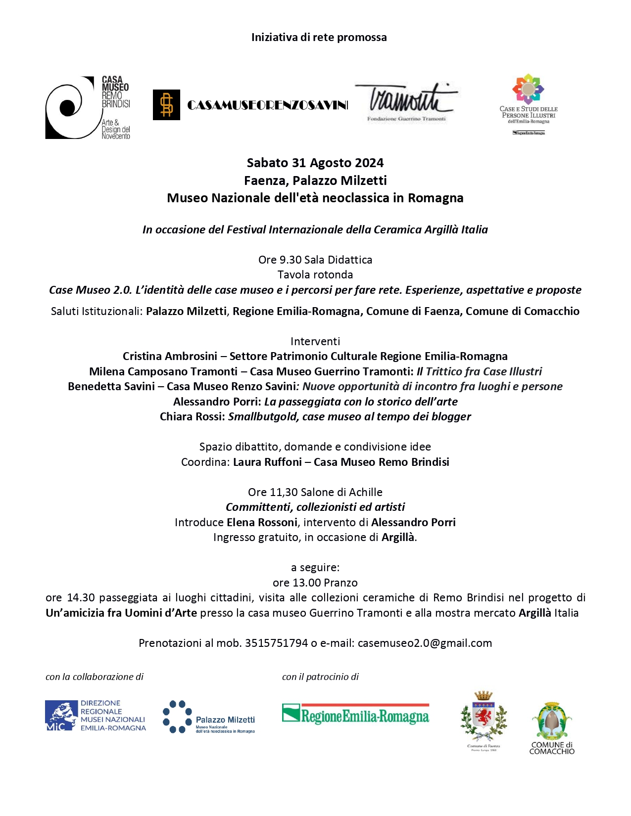 ArgillÃ Convegno e Giornata