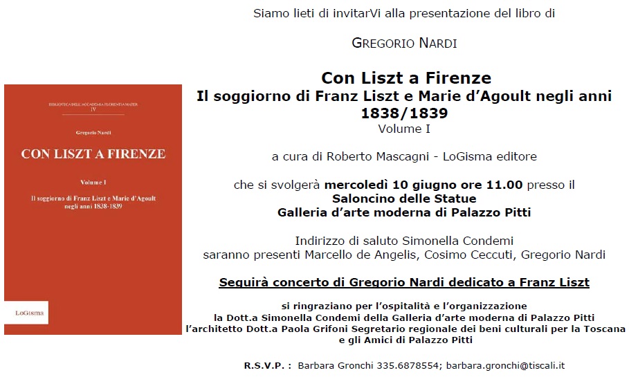 Con Liszt a Firenze