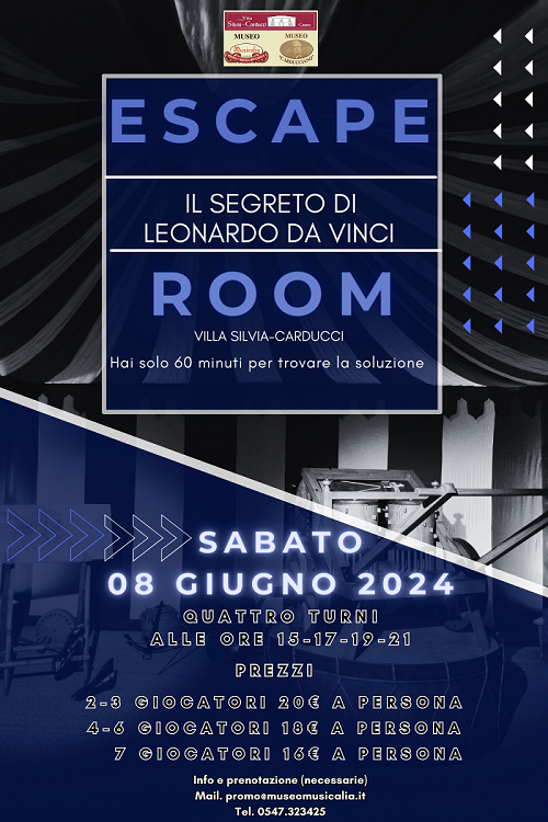 ESCAPE 8 GIUGNO