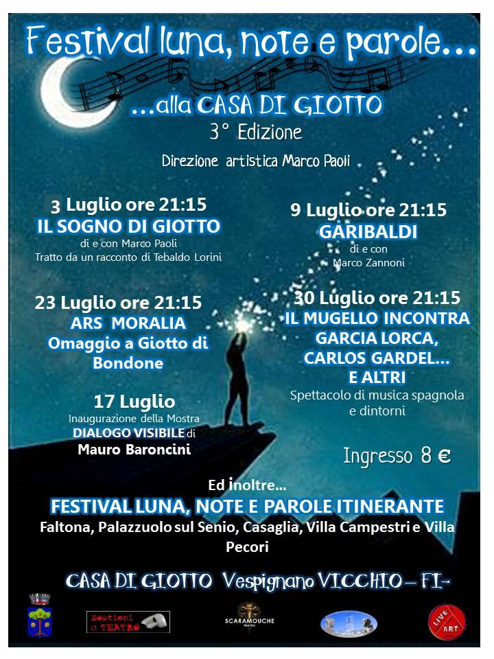 FESTIVAL LUNA NOTE PAROLE A CASA DI GIOTTO 1