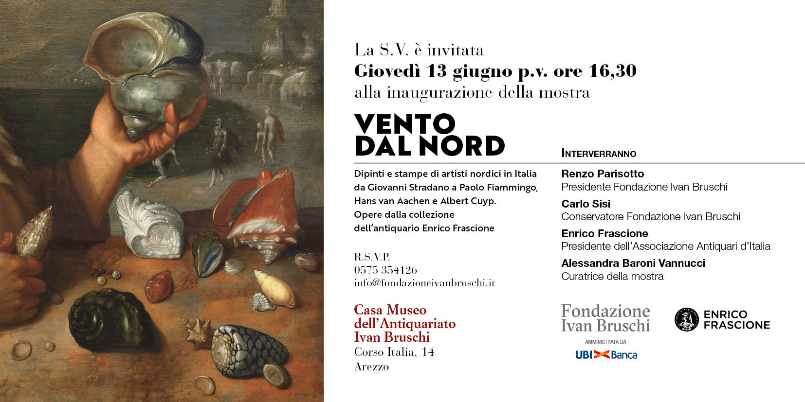 Invito Mostra Vento dal Nord