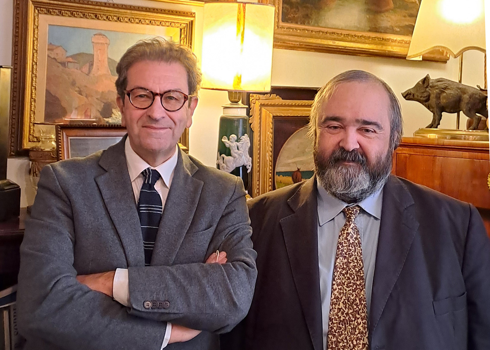 Marco Capaccioli e Adriano Rigoli Casa Museo Firenze 2024 2