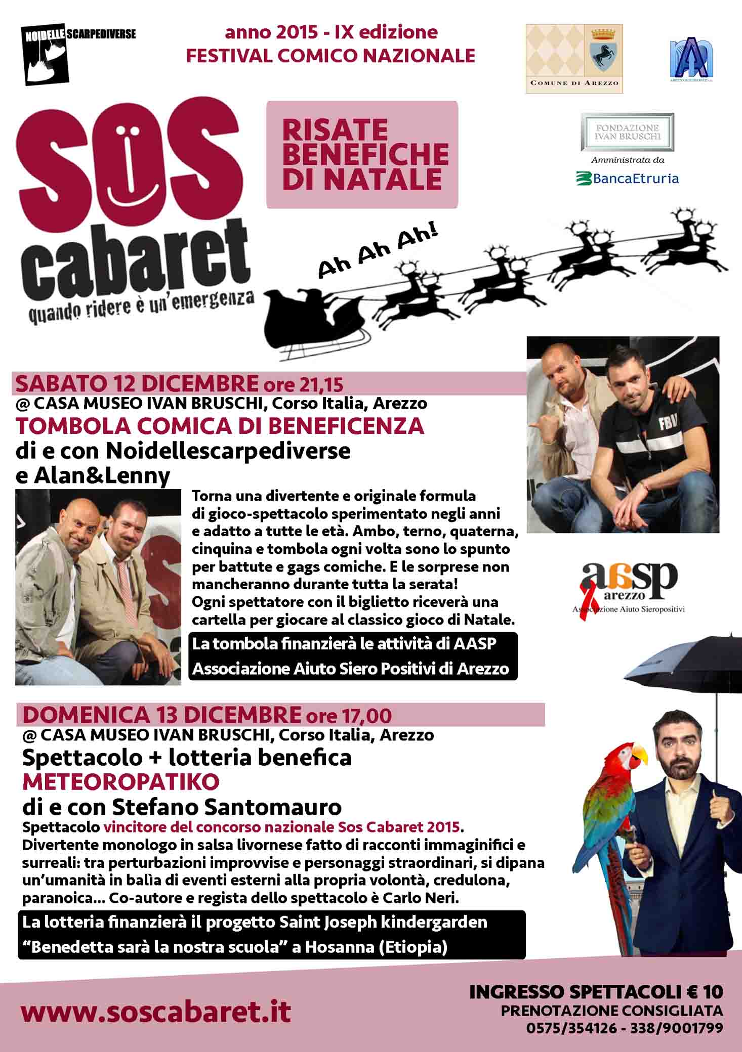 Sos Cabaret Locandina dicembre 2015