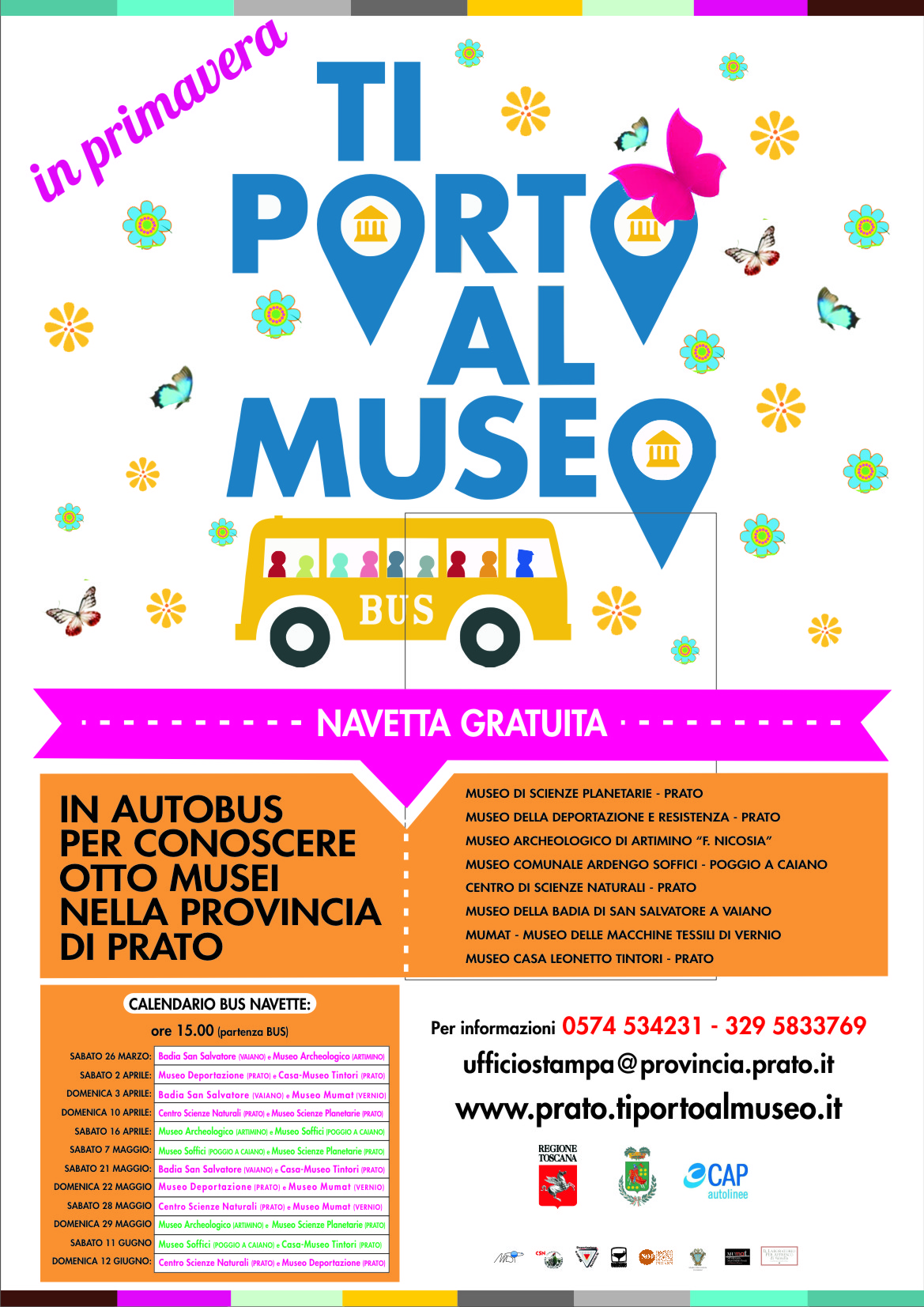 bozza locandina A3 marzo TI PORTO AL MUSEO