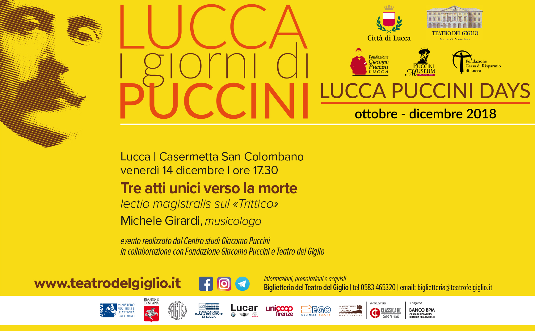 14 dicembre 2018 Lectio magistralis sul Trittico Michele Girardi