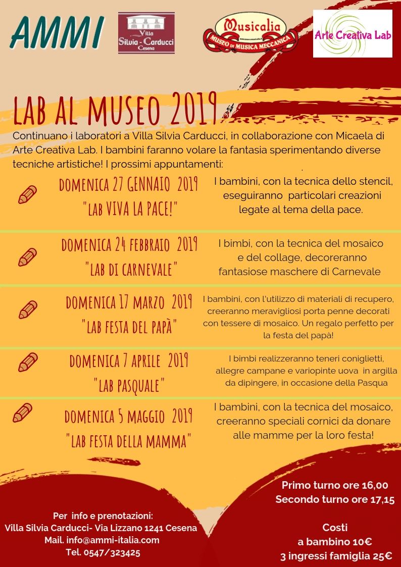 Lab Villa Silvia 2019
