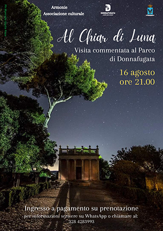 Nel Parco di Donnafugata al Chiar di Luna; un grande successo da ripetere